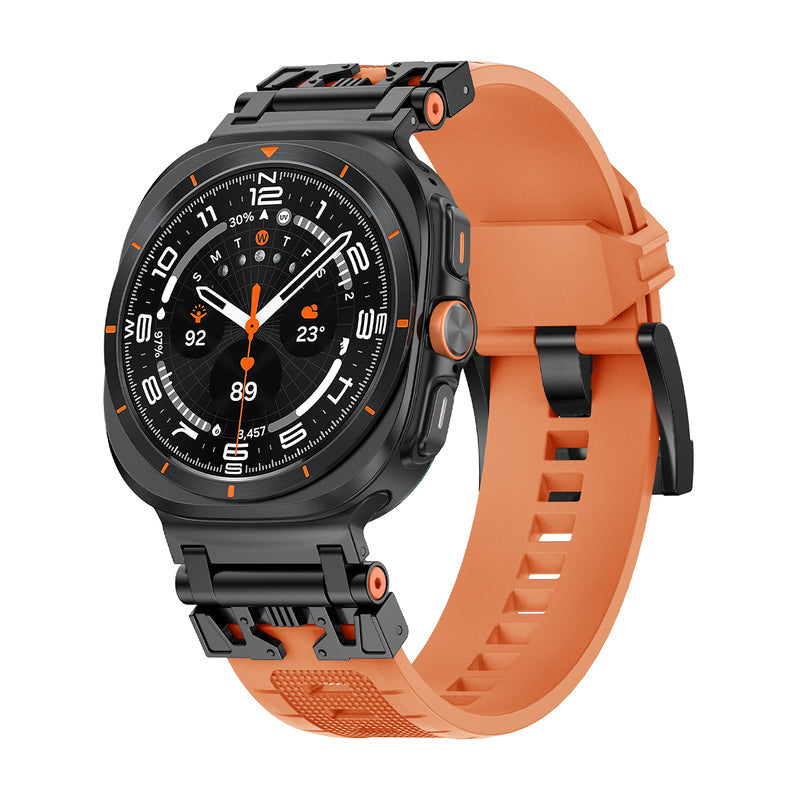Durable Rubber Band for Samsung Watch 7 Ultra