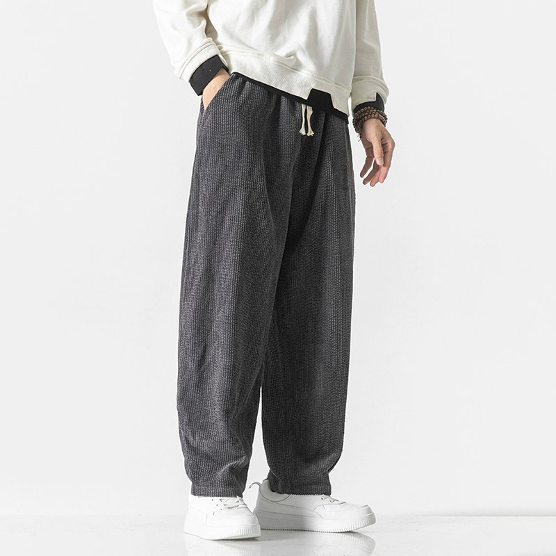 Casual Corduroy Jogger Pants