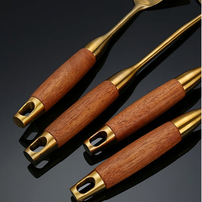 Luxury Silver and Gold Plated Kitchen Tools Set