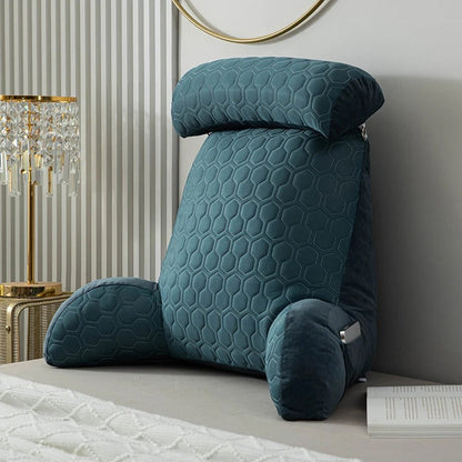 Comfortable Reading Pillow With Arms And Head Support - Lusomart