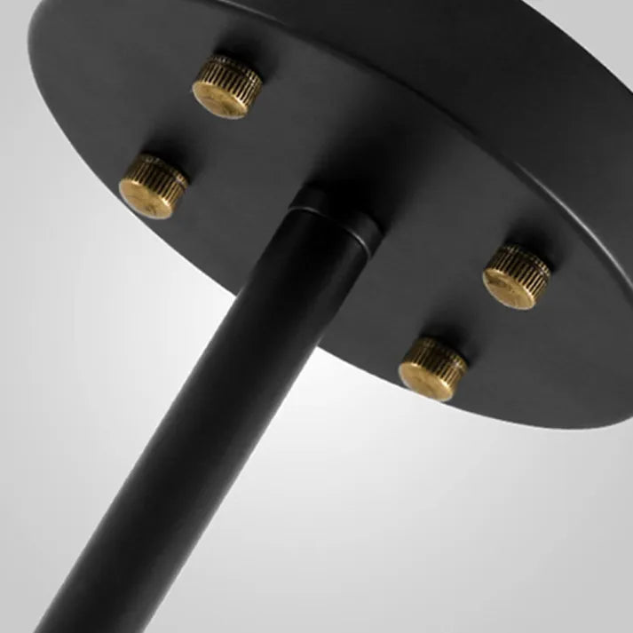 Sleek Glass Pendant Light With Modern Branching Arms
