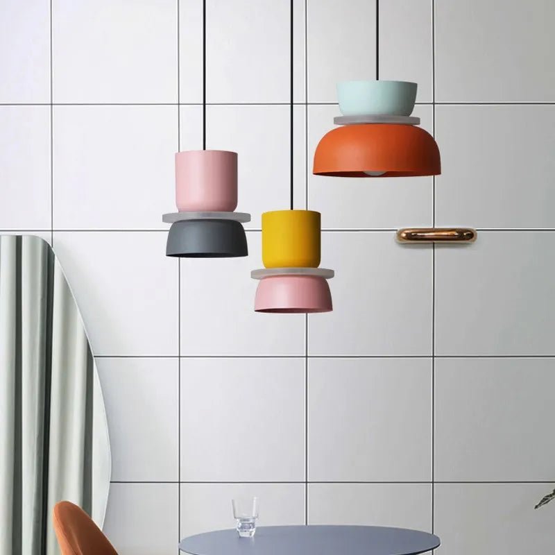 Elegant Hanging Lamp Set