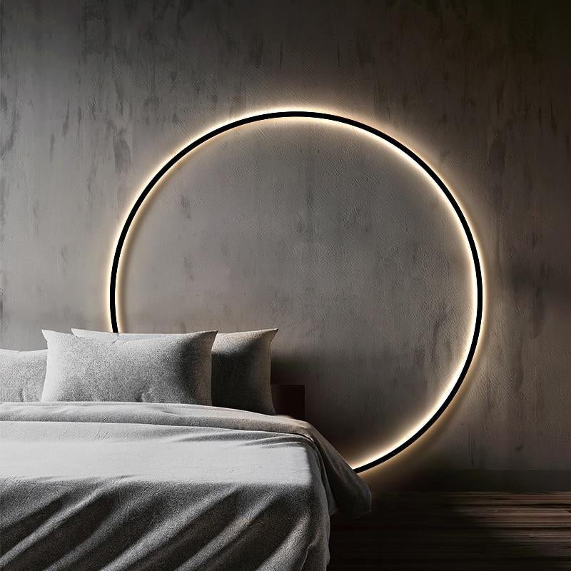 Simple Round LED Wall Lamp for Contemporary Homes - Lusomart