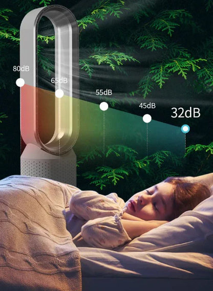 Compact 3-in-1 Air Purifier Tower Fan Cooler