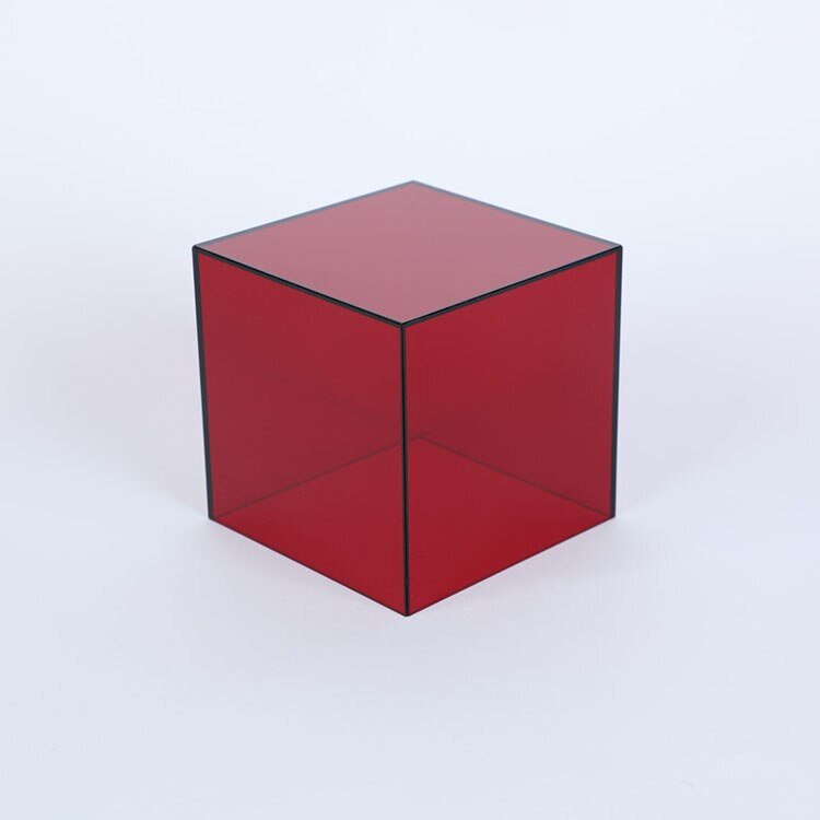Clear Plastic Showcase Box for Figurines and Jewelry