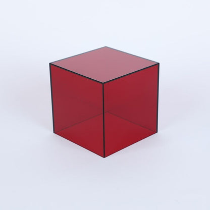 Clear Plastic Showcase Box for Figurines and Jewelry