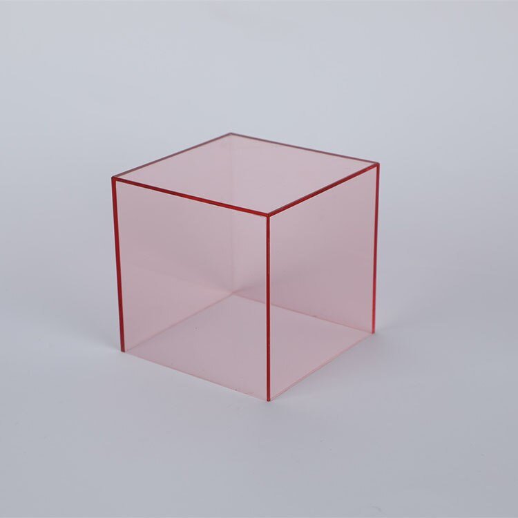 Clear Plastic Showcase Box for Figurines and Jewelry