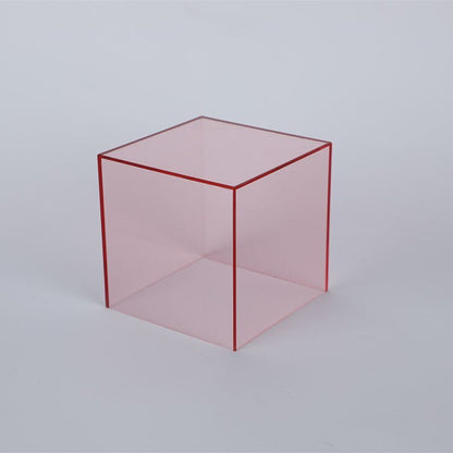 Clear Plastic Showcase Box for Figurines and Jewelry
