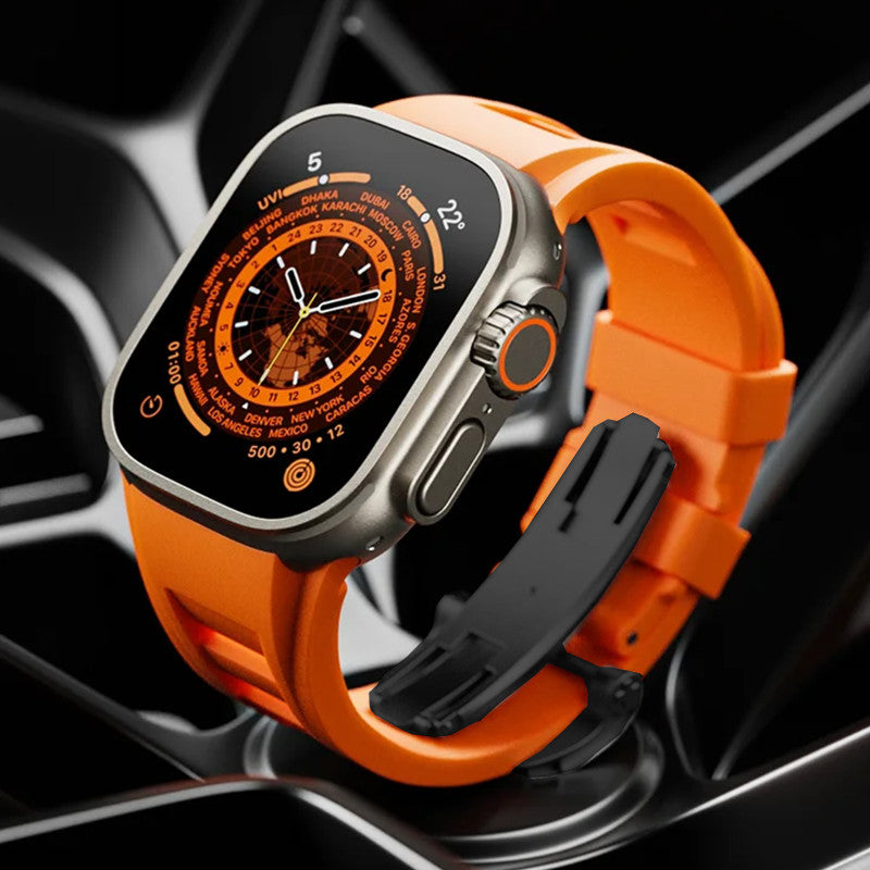 Durable Fitness Silicone Smartwatch Strap
