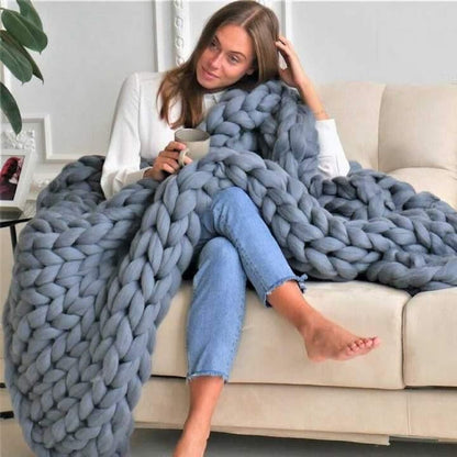 Plush Soft Oversized Throw Blanket Super Warm Thick