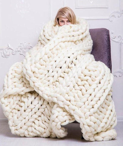 Plush Soft Oversized Throw Blanket Super Warm Thick
