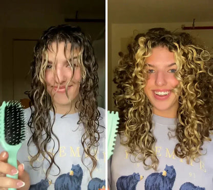 Gentle Curl Enhancing Brush For Soft Natural Hair