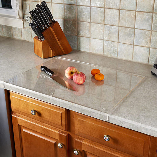 Clear Non Slip Easy Clean Cutting Board - Lusomart