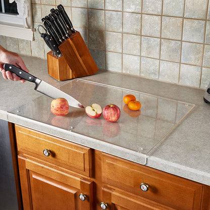 Clear Non Slip Easy Clean Cutting Board