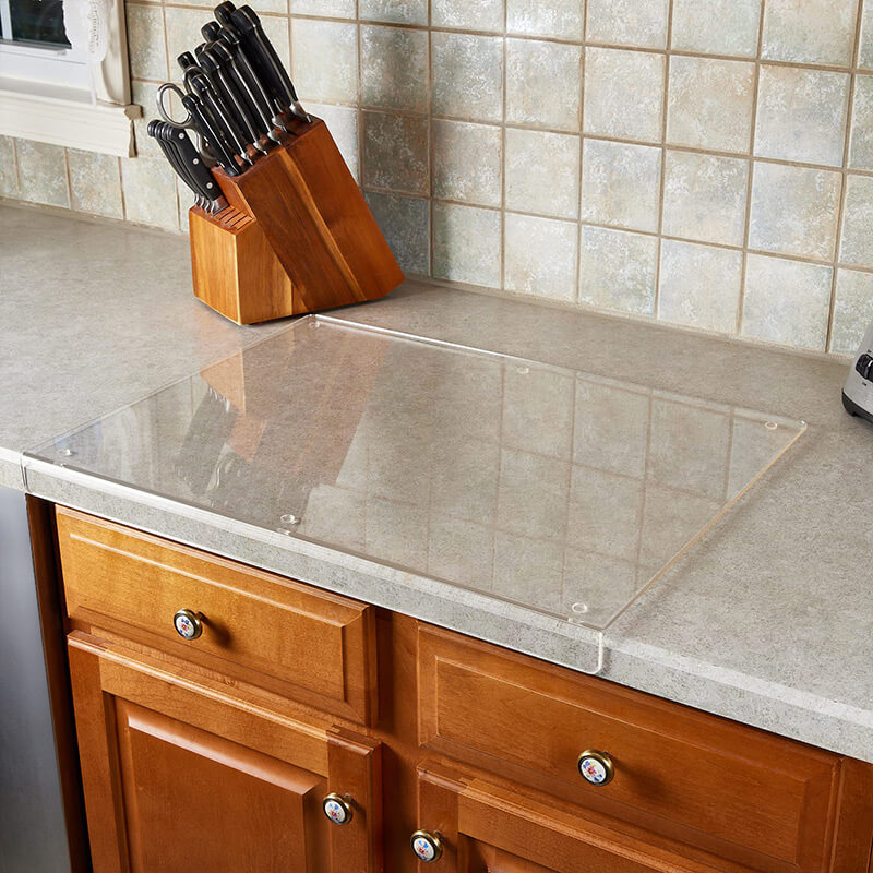 Clear Non Slip Easy Clean Cutting Board