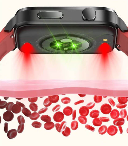 Easy Touch Glucose Tracker Smart Watch Monitor