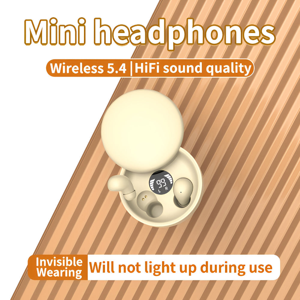 Compact Bluetooth Earbuds with Touch Control