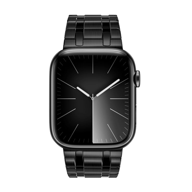 Clear Stainless Steel Apple Watch Magnetic Band