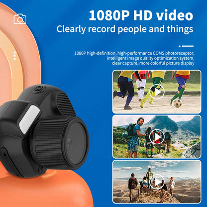 Compact HD Pocket Camera with LCD Screen and Filters
