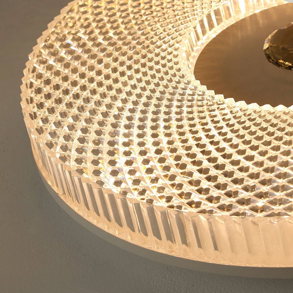 Slim Modern LED Ceiling Light in Metal Finish