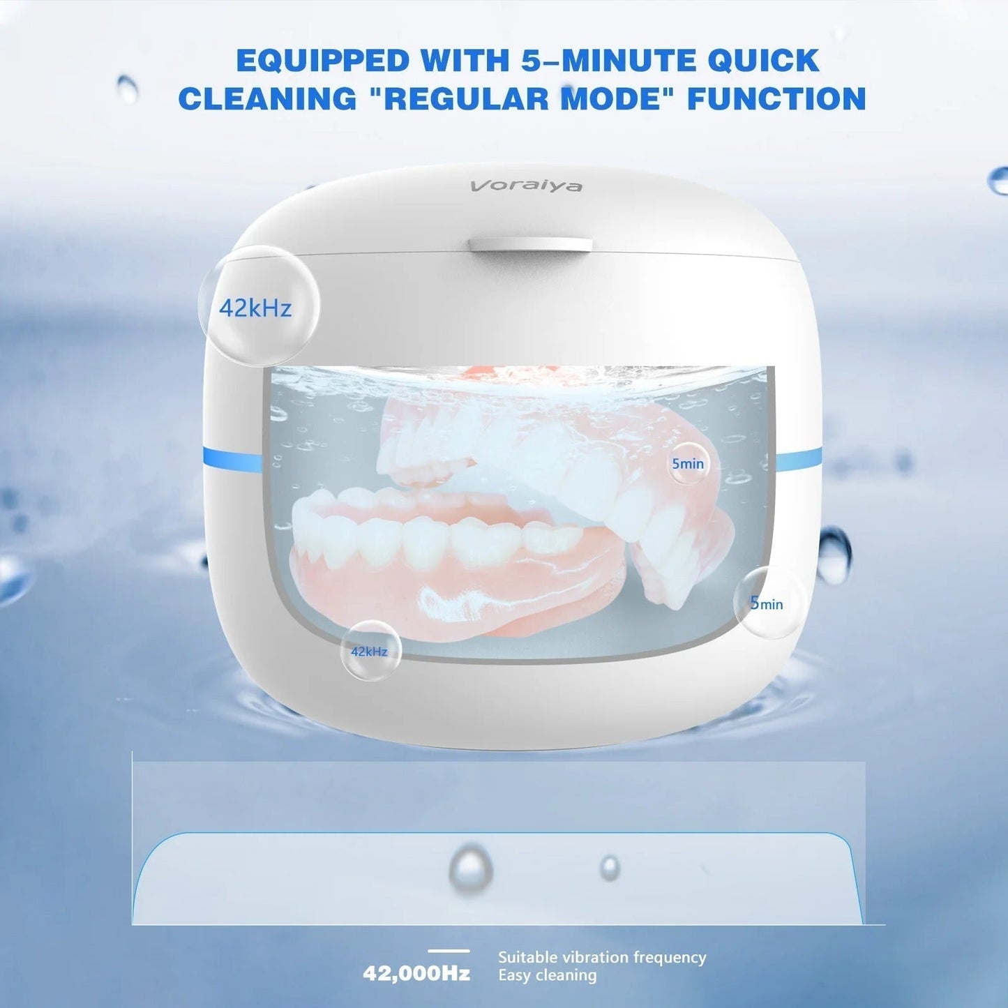 Advanced Sonic Dental Appliance Cleaner Pro