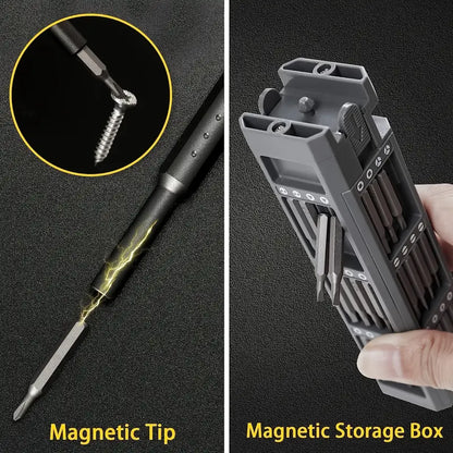 Compact 46-in-1 Multi-Tool Screwdriver Set with Easy Release