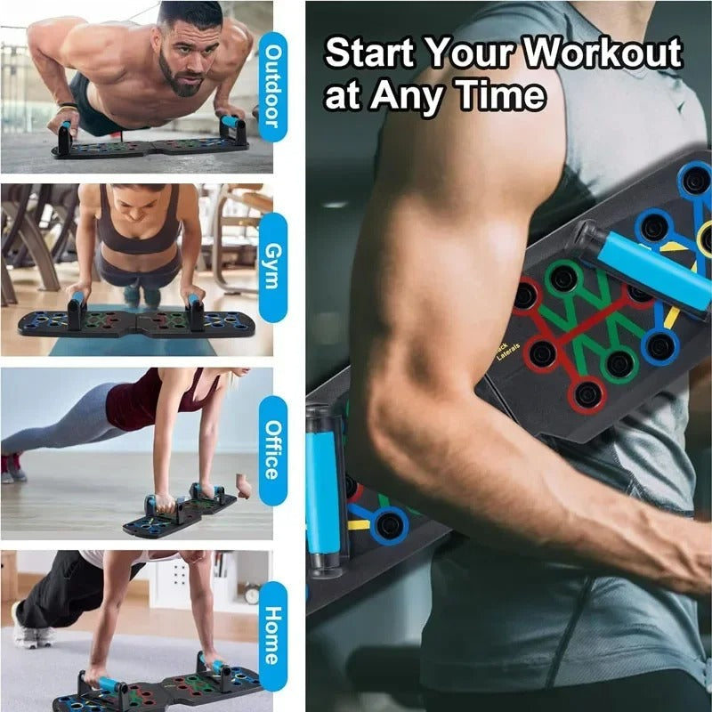 Ultimate 30-in-1 Fitness Push Up Board For Home Gym