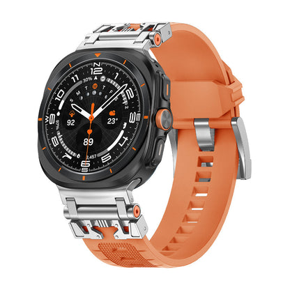 Durable Rubber Band for Samsung Watch 7 Ultra