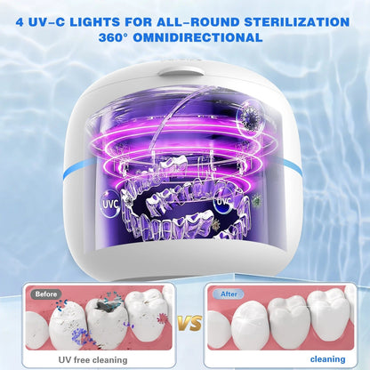 Advanced Sonic Dental Appliance Cleaner Pro
