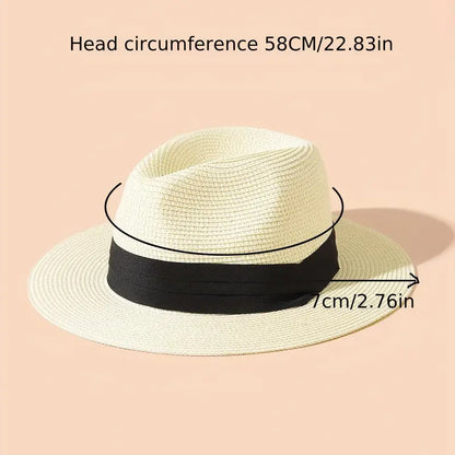 Classic Handwoven Panama Sun Hat