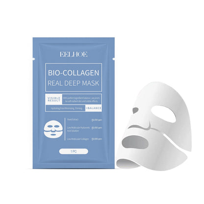 Natural Collagen Face Mask for Hydrated Skin - Lusomart