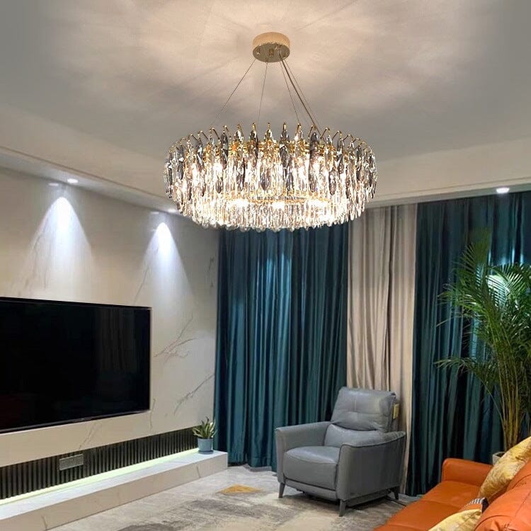 Elegant Crystal Pendant Chandelier