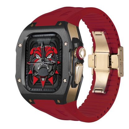 Durable Titanium Case & Soft Rubber Band for AW Ultra