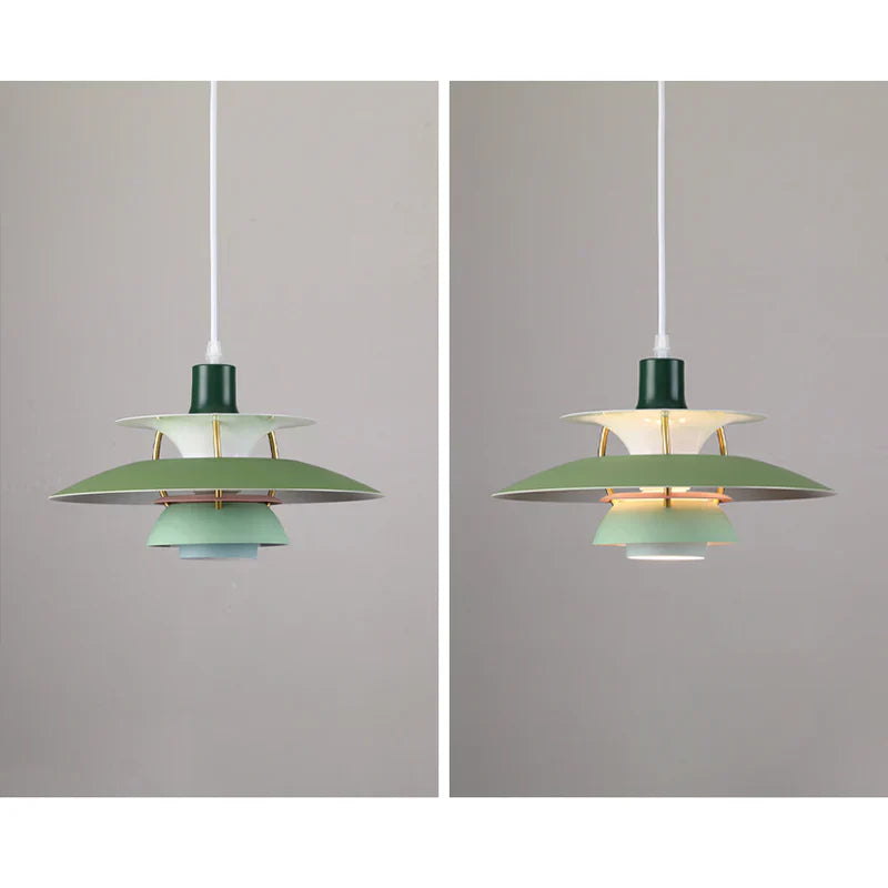 Elegant LED Pendant Light With Shade