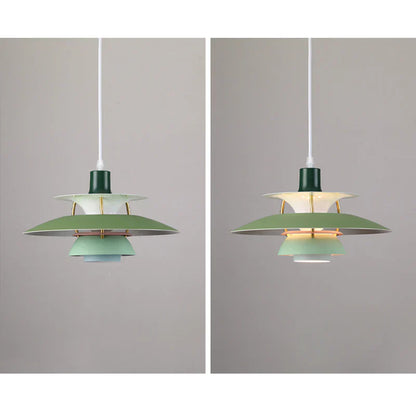 Elegant LED Pendant Light With Shade