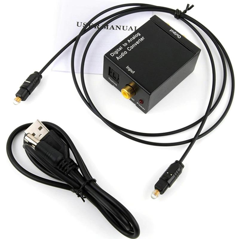 Compact Audio Analog to Digital Adapter Converter