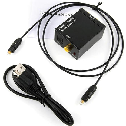 Compact Audio Analog to Digital Adapter Converter