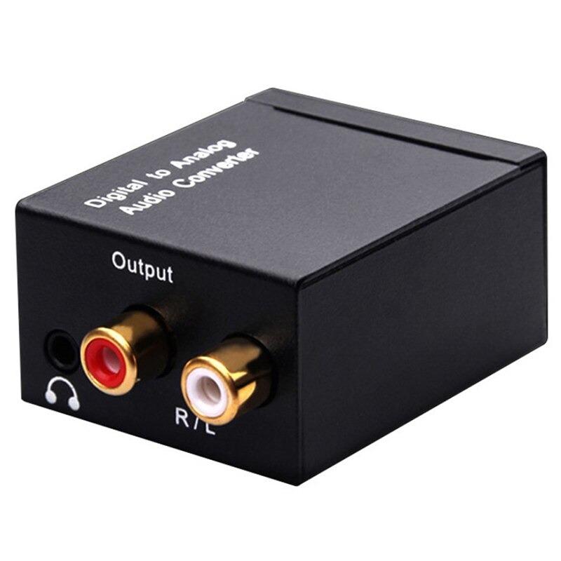 Compact Audio Analog to Digital Adapter Converter - Lusomart