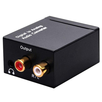 Compact Audio Analog to Digital Adapter Converter - Lusomart