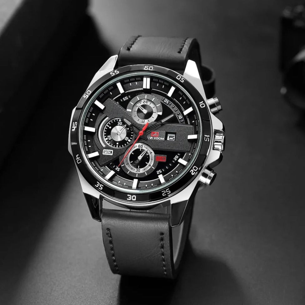 Luxury Leather Men's Classic Watch