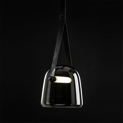Sleek Glass Table Lamp