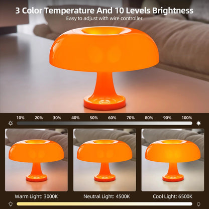 Retro Fungi Desk Lamp | Vintage Style Home Lighting