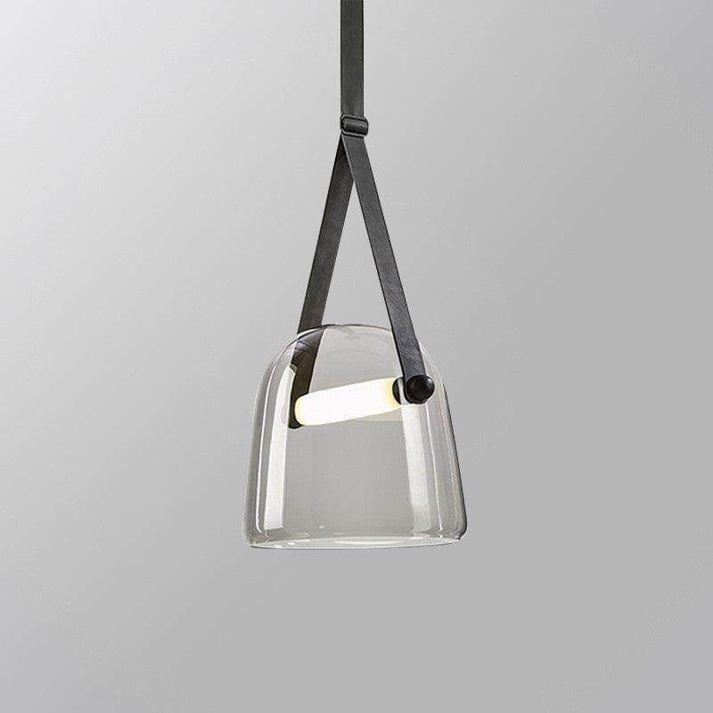 Sleek Glass Table Lamp