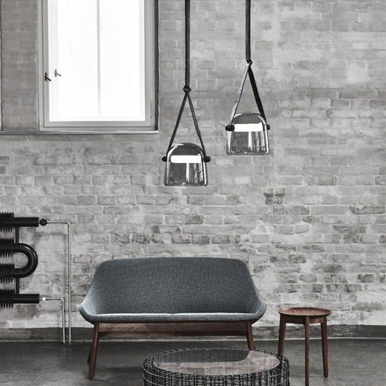 Sleek Glass Table Lamp