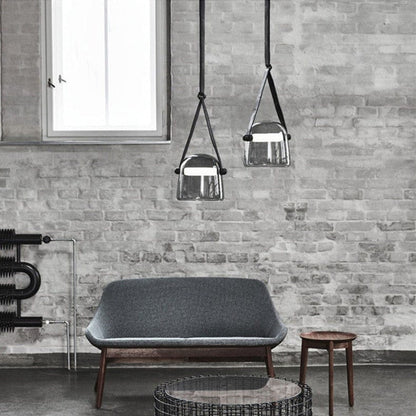 Sleek Glass Table Lamp