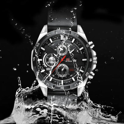 Luxury Leather Men's Classic Watch
