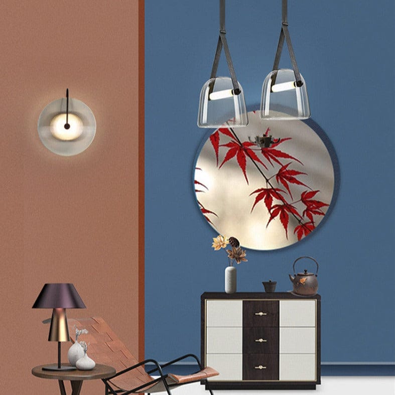 Sleek Glass Table Lamp
