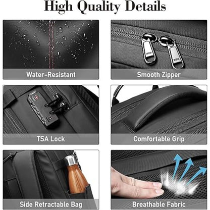 Compact Travel Space Saver Backpack With Compression Valve