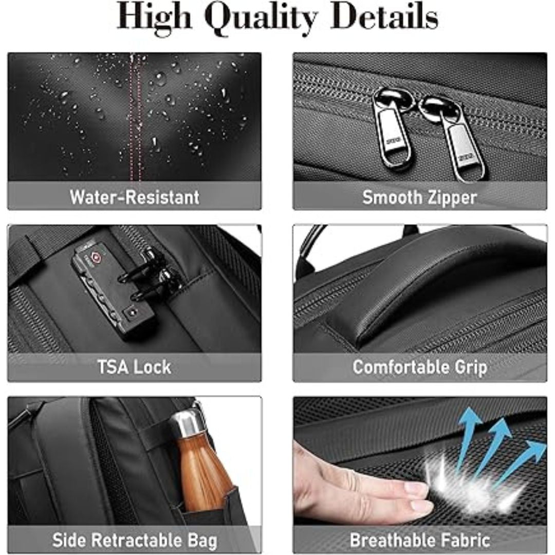 Compact Travel Hiking Backpack With Compression Strap