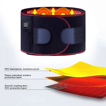 Warm Back Pain Relief Wrap Belt